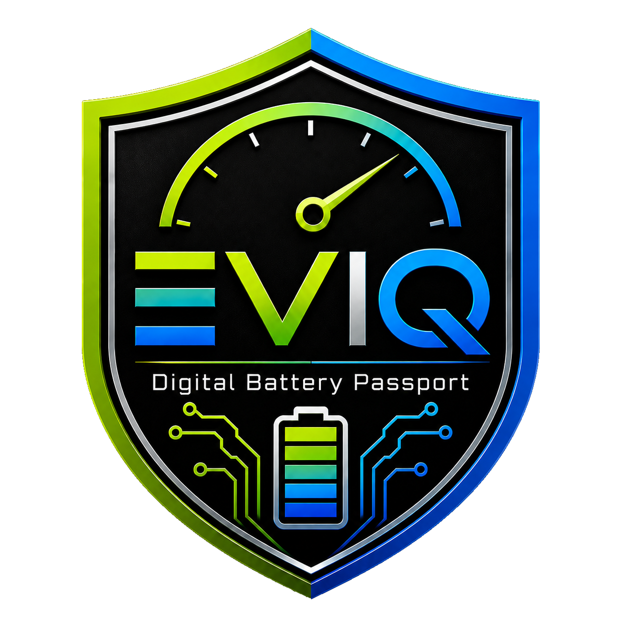 EVIQ Digital Battery Passport shield